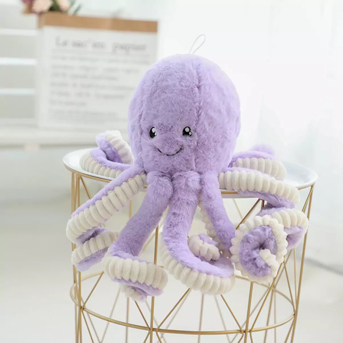 Oktopus-Plüschtier, großes Geburtstagsgeschenk für Freunde