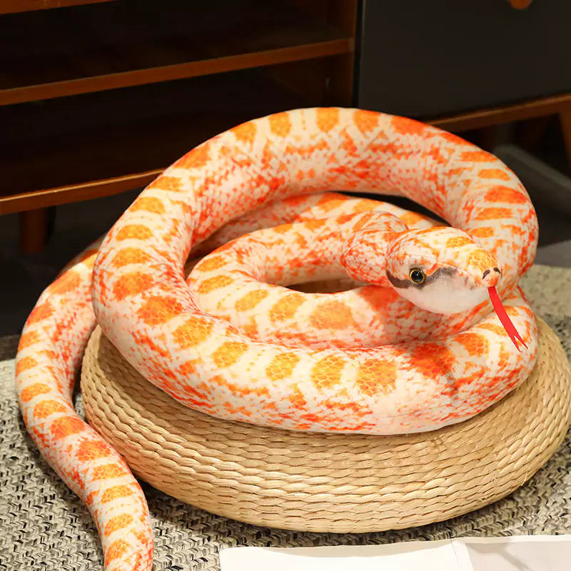Python-Schlangen-Plüschtier, lustiges Geschenk für Freunde