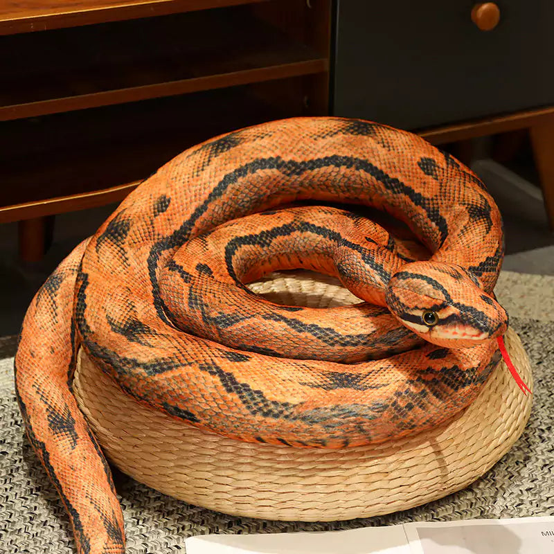 Python-Schlangen-Plüschtier, lustiges Geschenk für Freunde