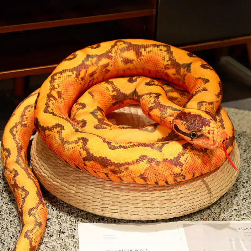 Python-Schlangen-Plüschtier, lustiges Geschenk für Freunde