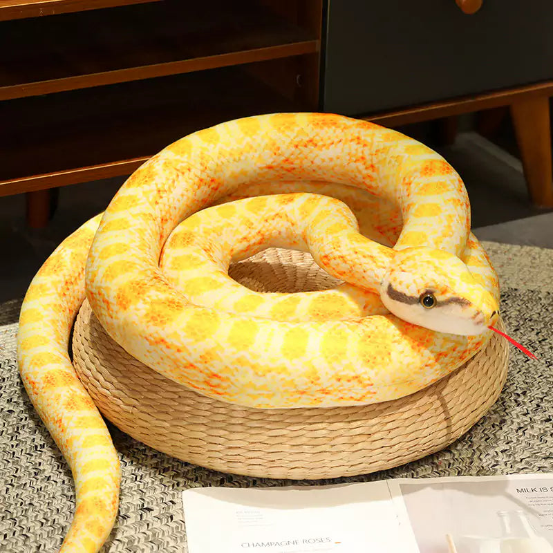Python-Schlangen-Plüschtier, lustiges Geschenk für Freunde