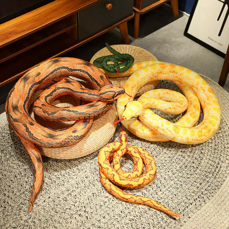 Python-Schlangen-Plüschtier, lustiges Geschenk für Freunde