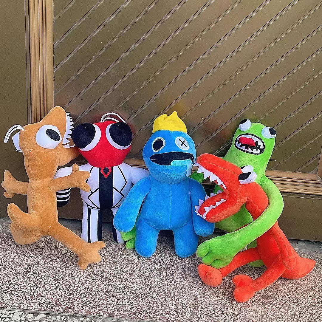 Neue Rainbow Friend Blue Drool Monster Plüschpuppe als Geschenk für Freunde