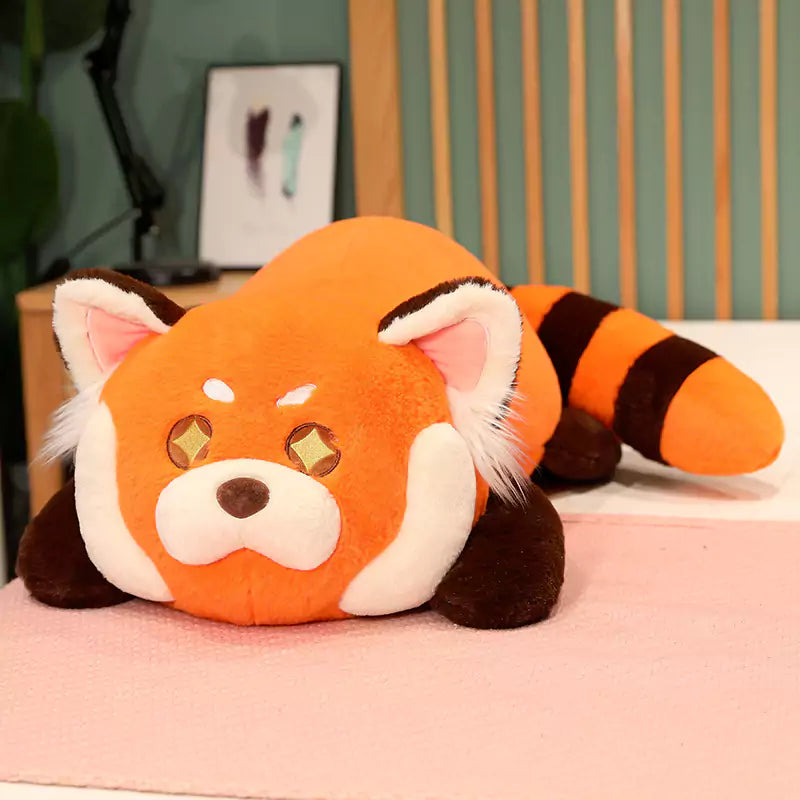 Dookilive Nachahmung eines süßen kleinen Pandas, Stofftierpuppe, Geburtstagsgeschenk für Kinder