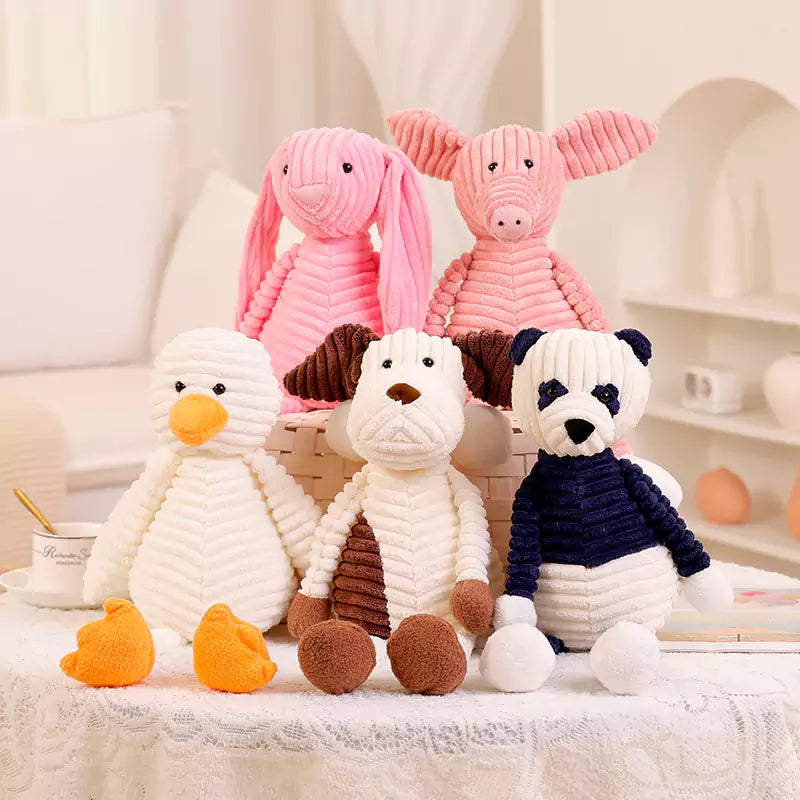 Peluches cómodos de animales del bosque con forma bonita adecuados para dormir regalo de cumpleaños para niños Dookilive