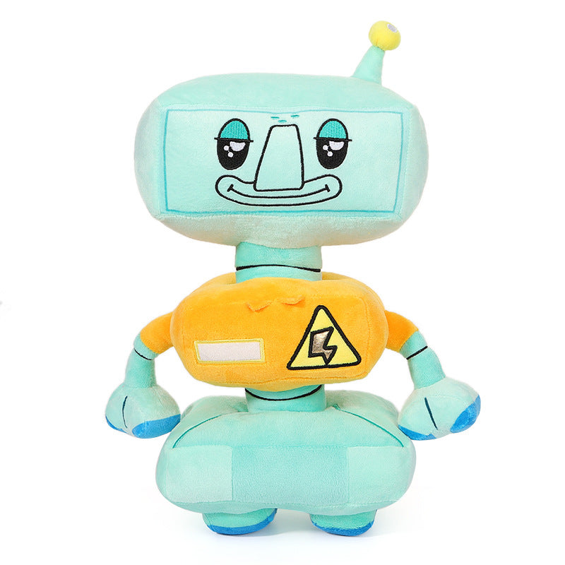 Lankybox Ocean Series Spongebob Schwammkopf Plüschtier Geburtstagsgeschenk für Kinder