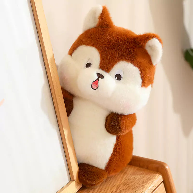 Squirrel Plush Toy Gift Hidden in Pineapple Gift for Children