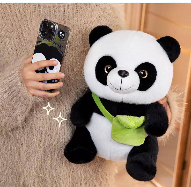 Panda Plush Toy Backpack Birthday Gift for Children