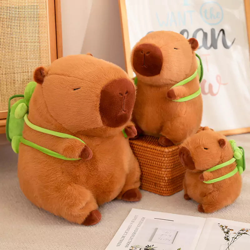 Capybara Plush Toy Backpack Gift for Friends