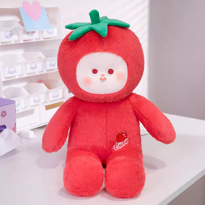 Vegetable Head Shape Stuffed Toy Birthday Gift for Kids