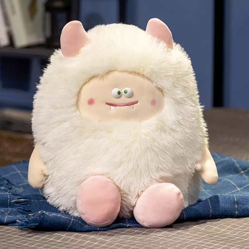 Small Monster Stuffed Animal Cute Funny Comfortable Gift for Kids Dookilive