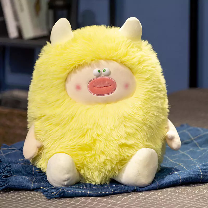 Small Monster Stuffed Animal Cute Funny Comfortable Gift for Kids Dookilive