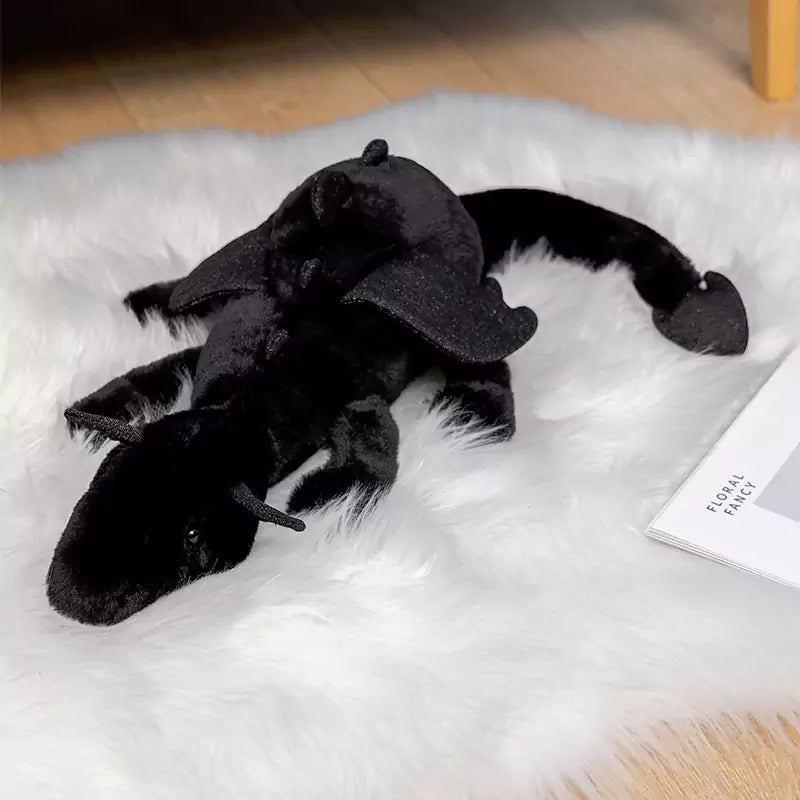 black plush doll