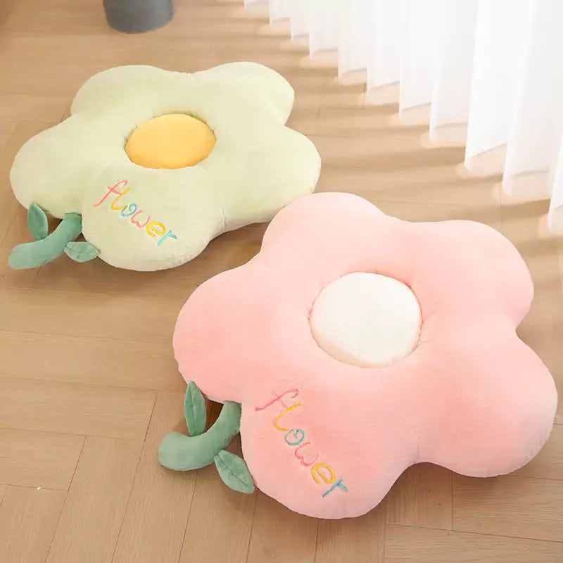 cushion on the floor