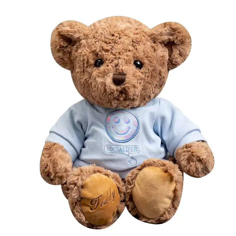 Dookilive Bear Stuffed Animals in Sweater Give Birthday Gifts to Boys and Girls