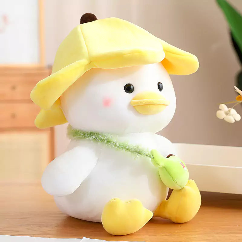 Dookilive Cute Duckling Filled Animal Hat Mochila Regalo de cumpleaños para bebé