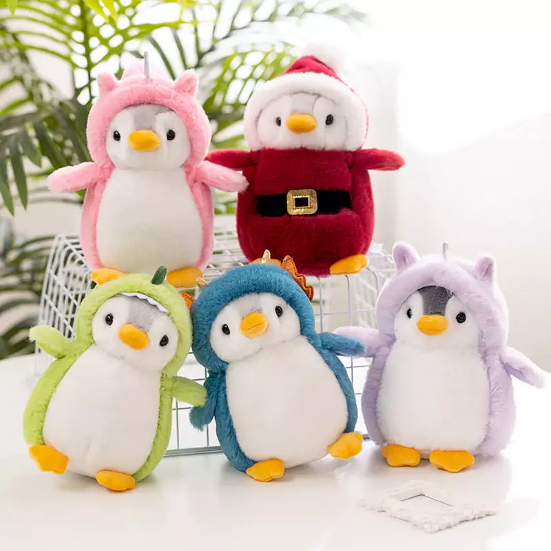 Dookilive 女装ペンギンぬいぐるみ