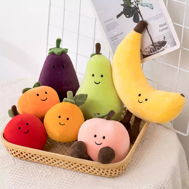 Dookilive Fruit Series, muñeco de peluche, juguete cómodo para bebé, se puede utilizar como decoración de muebles