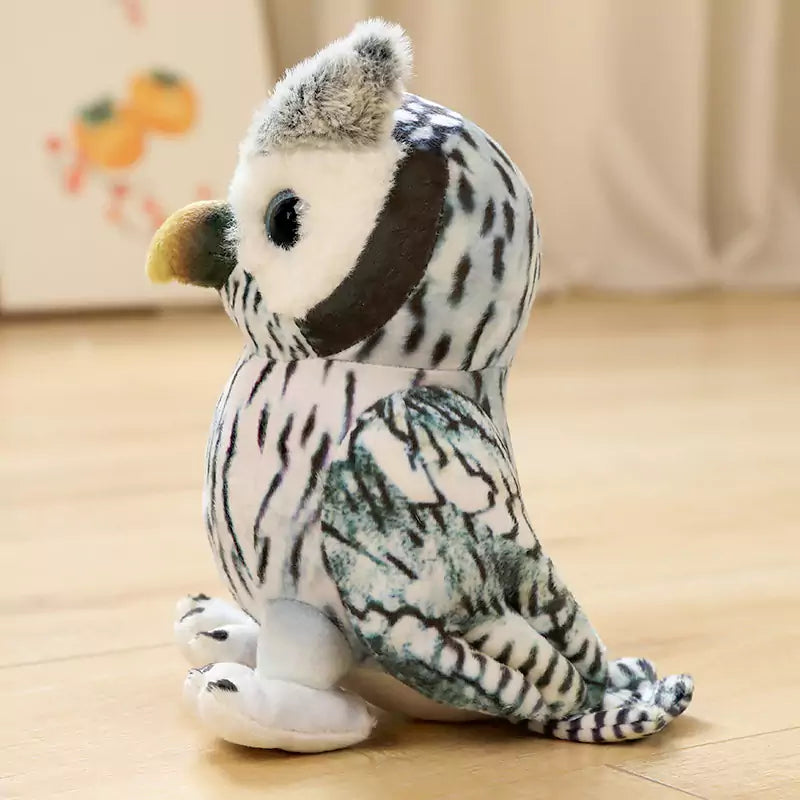 Juguete de peluche de búho de simulación Dookilive