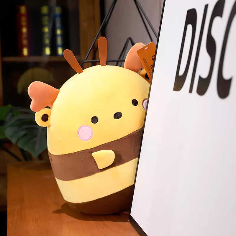 lovely bee pillow