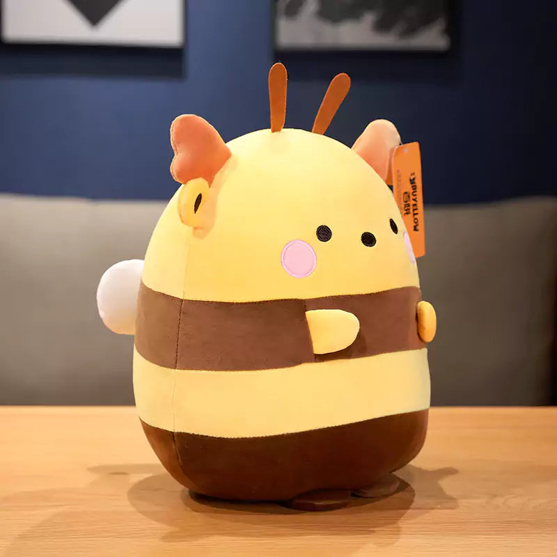 on the side of the bee pillow