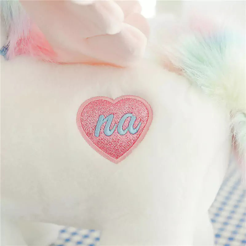 pink love embroidery
