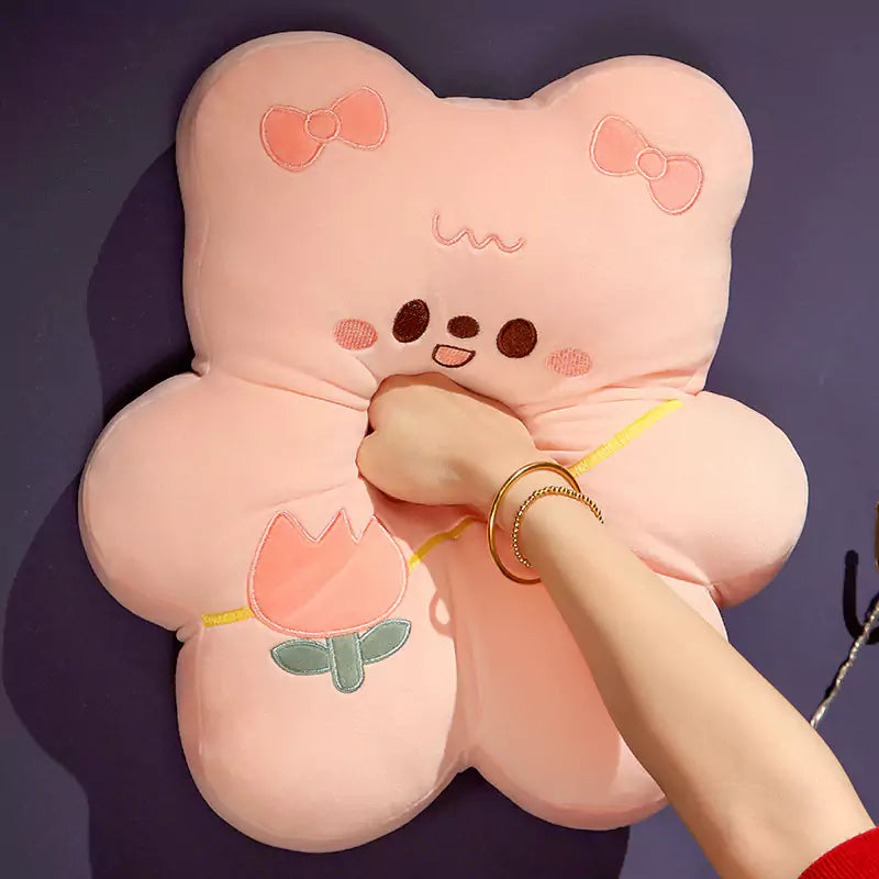 Dookilive Kawaii Biscuit Bear Pillow