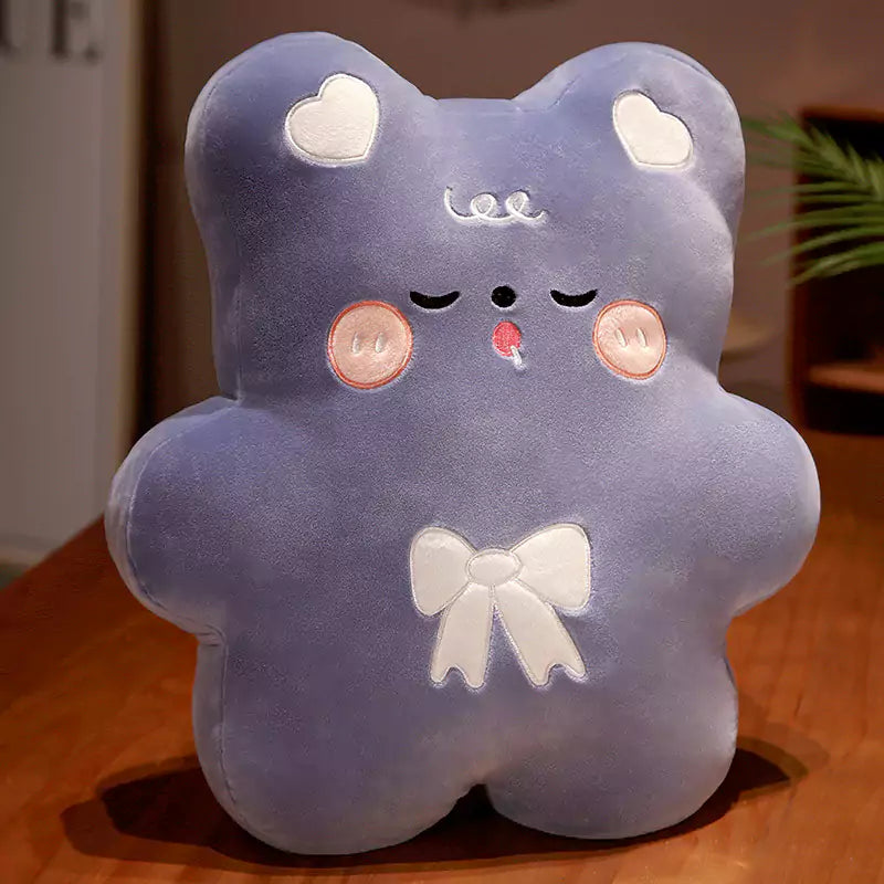 Dookilive Kawaii Biscuit Bear Pillow