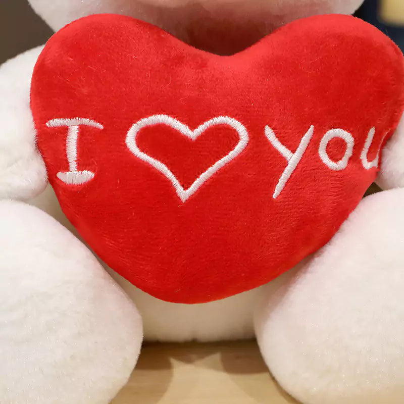 Red love plush