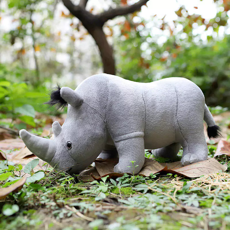 rhinoceros under the tree