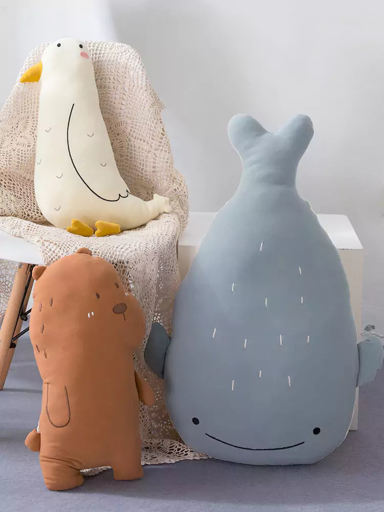 seagulls and whales together