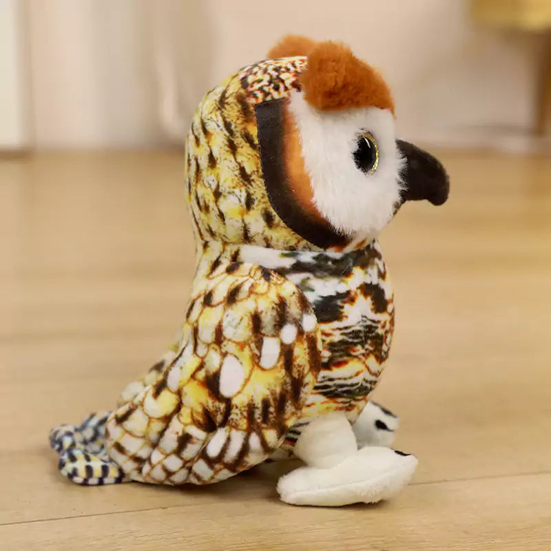 Juguete de peluche de búho de simulación Dookilive