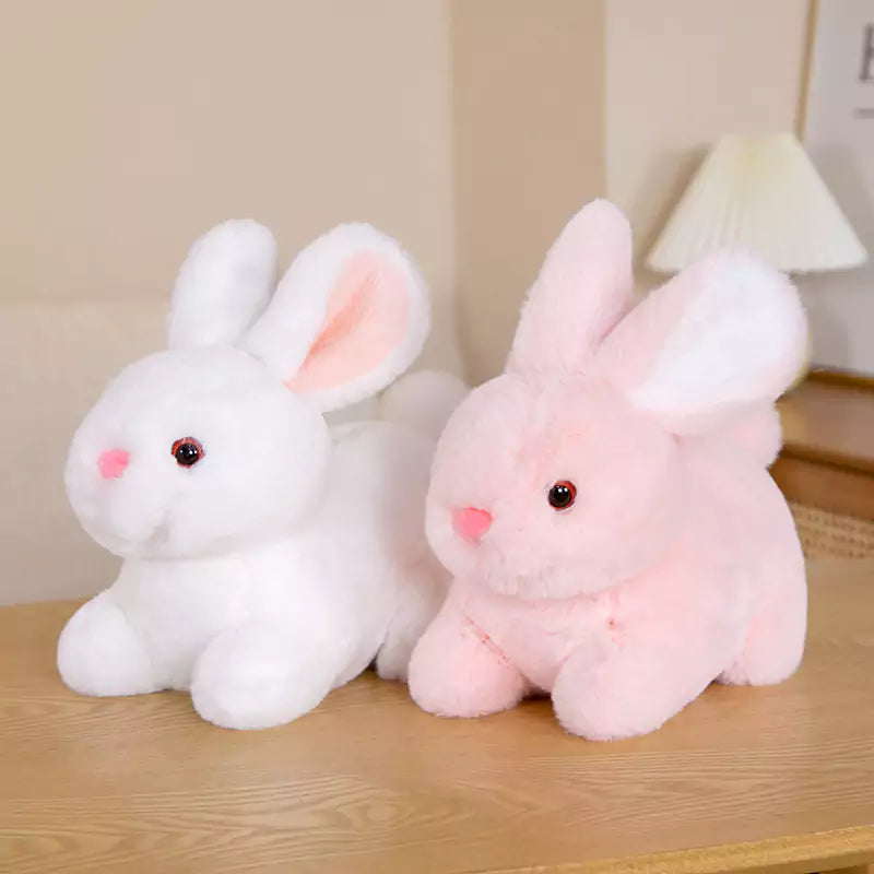 two rabbit dolls