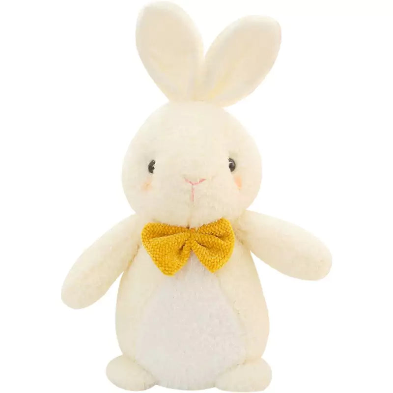 white bunny stuffed doll