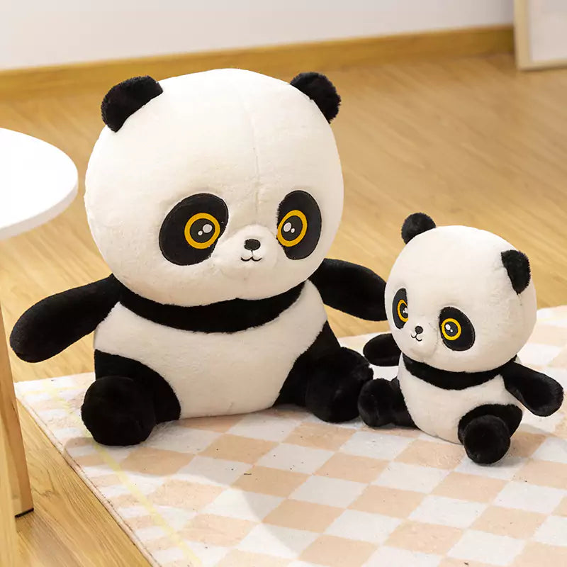 Dookilive Süße Simulation Panda Stofftier Puppe Geburtstagsgeschenk für Kinder