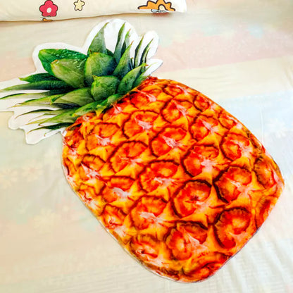 Soft Cabbage Fruit Cover Blanket for Kids