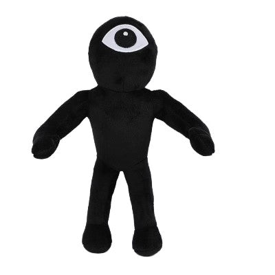 Plush toy monster red from rainbow friends 3D model