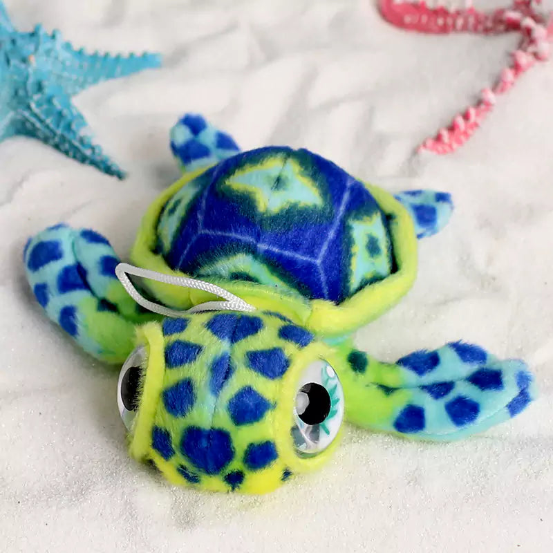 Dookilive imitación tortuga linda muñeca de relleno regalo de cumpleaños para niños