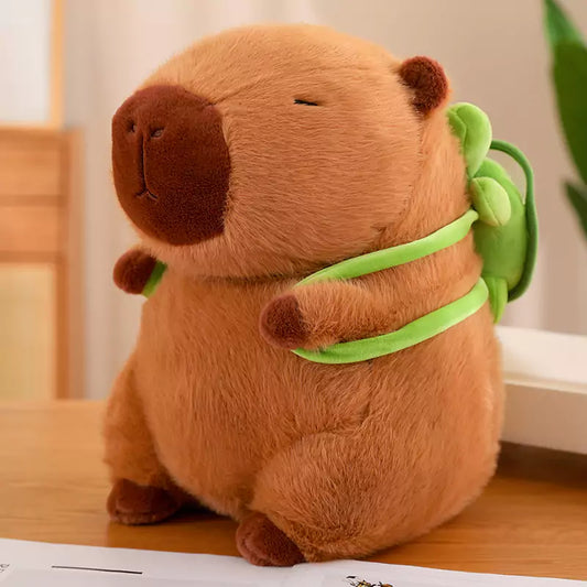 Mochila de peluche Capybara, regalo para amigos