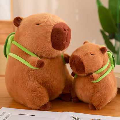 Mochila de peluche Capybara, regalo para amigos