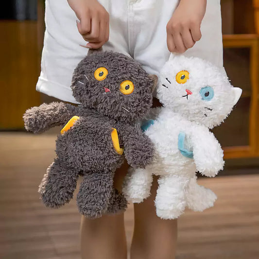 Muñeco de peluche con forma de gato como regalo de cumpleaños para niñas Dookilive