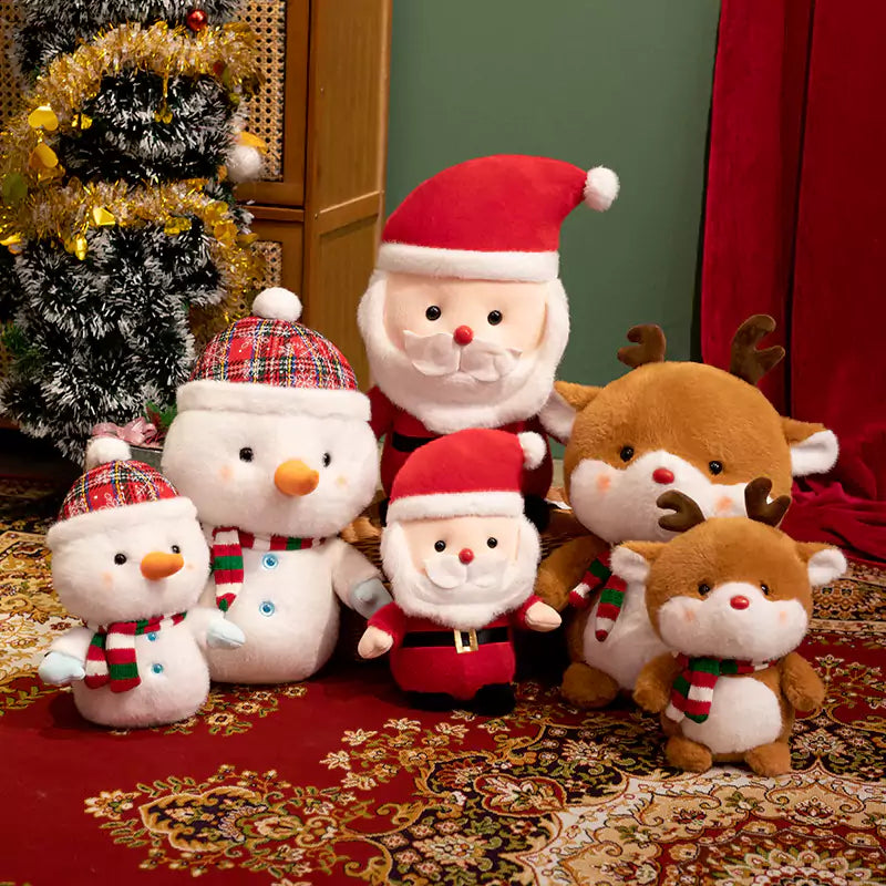アンタクロース 雪だるま クリスマス 鹿 ぬいぐるみ イノベーション ガールフレンドへのかわいいクリスマスギフト Dookilive
