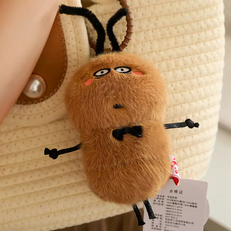 Lindo juguete de peluche de cucaracha, regalo para amigos