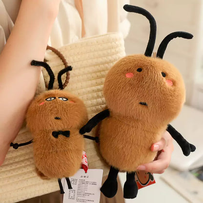 Lindo juguete de peluche de cucaracha, regalo para amigos