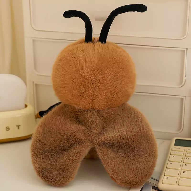 Lindo juguete de peluche de cucaracha, regalo para amigos