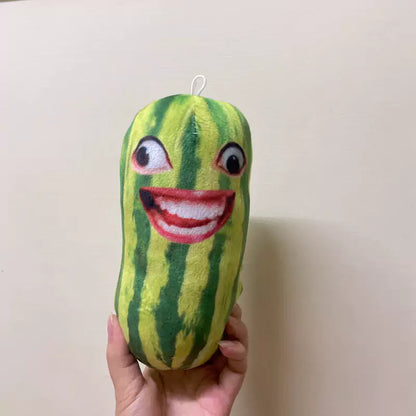 Simulated Cucumber Plush Filled Doll Funny Pendant Bag Pendant