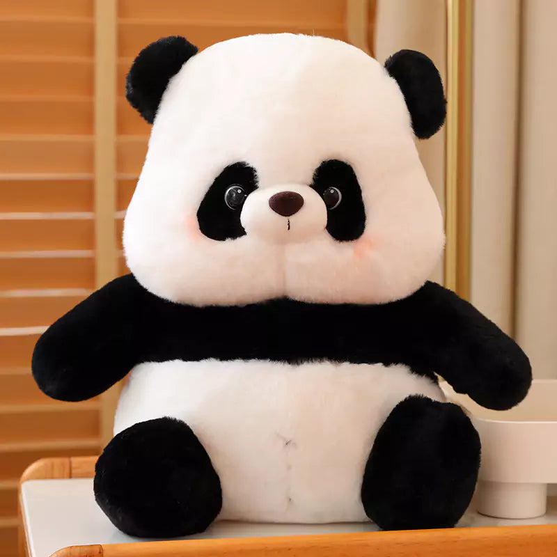 Dookilive Plüschtier Panda, süße mollige Puppe, Geburtstagsgeschenk für Kinder