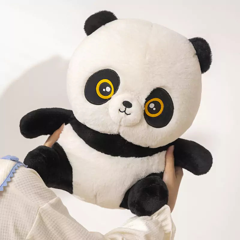 Dookilive Süße Simulation Panda Stofftier Puppe Geburtstagsgeschenk für Kinder