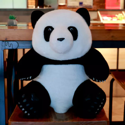 Plüsch Stofftier Panda Puppe große Simulation mollig Geburtstagsgeschenk für Kinder Dookilive