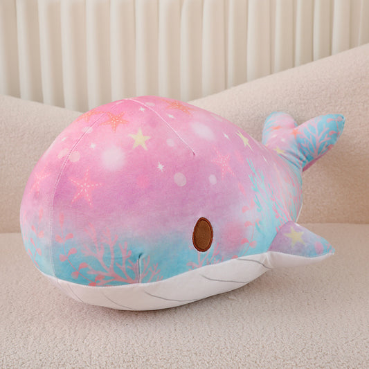 Whale Plush Toy Starry Sky Pattern Gift for Friends